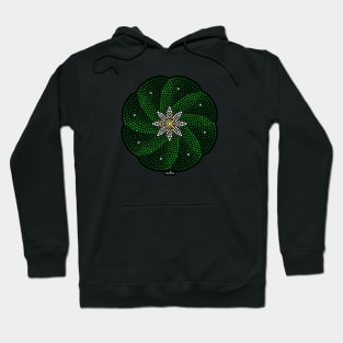 Peyote Spiral Mandala Hoodie